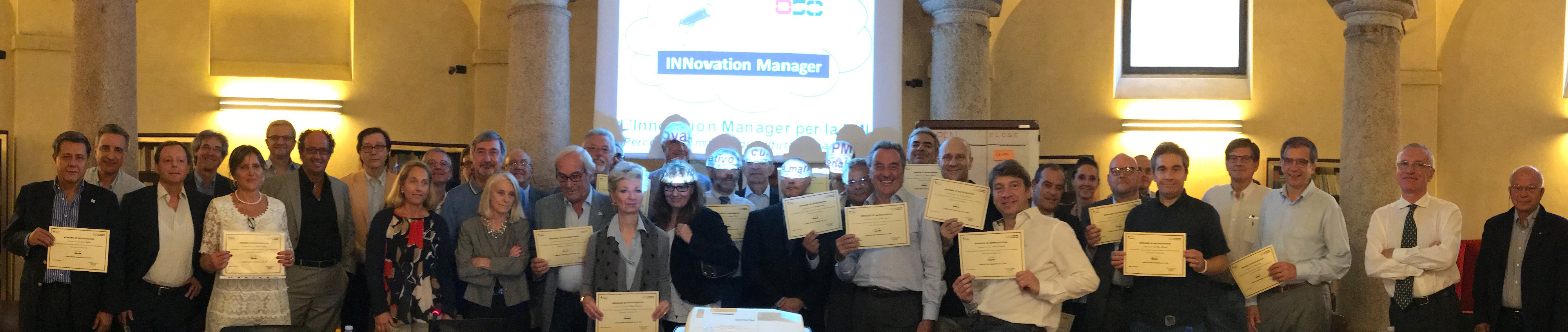 Corso “ L’Innovation Manager per la PMI"